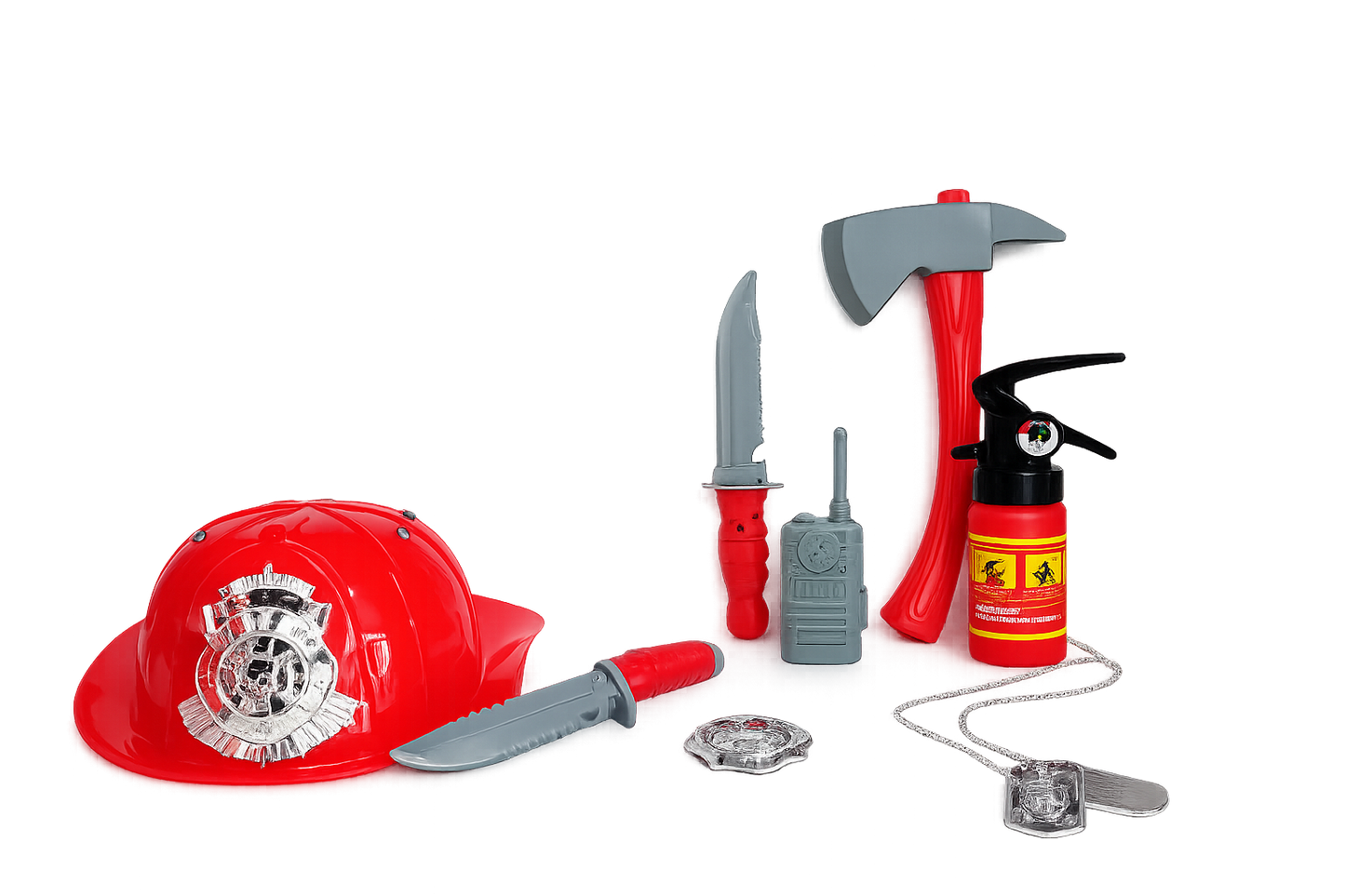 Firefighter play set