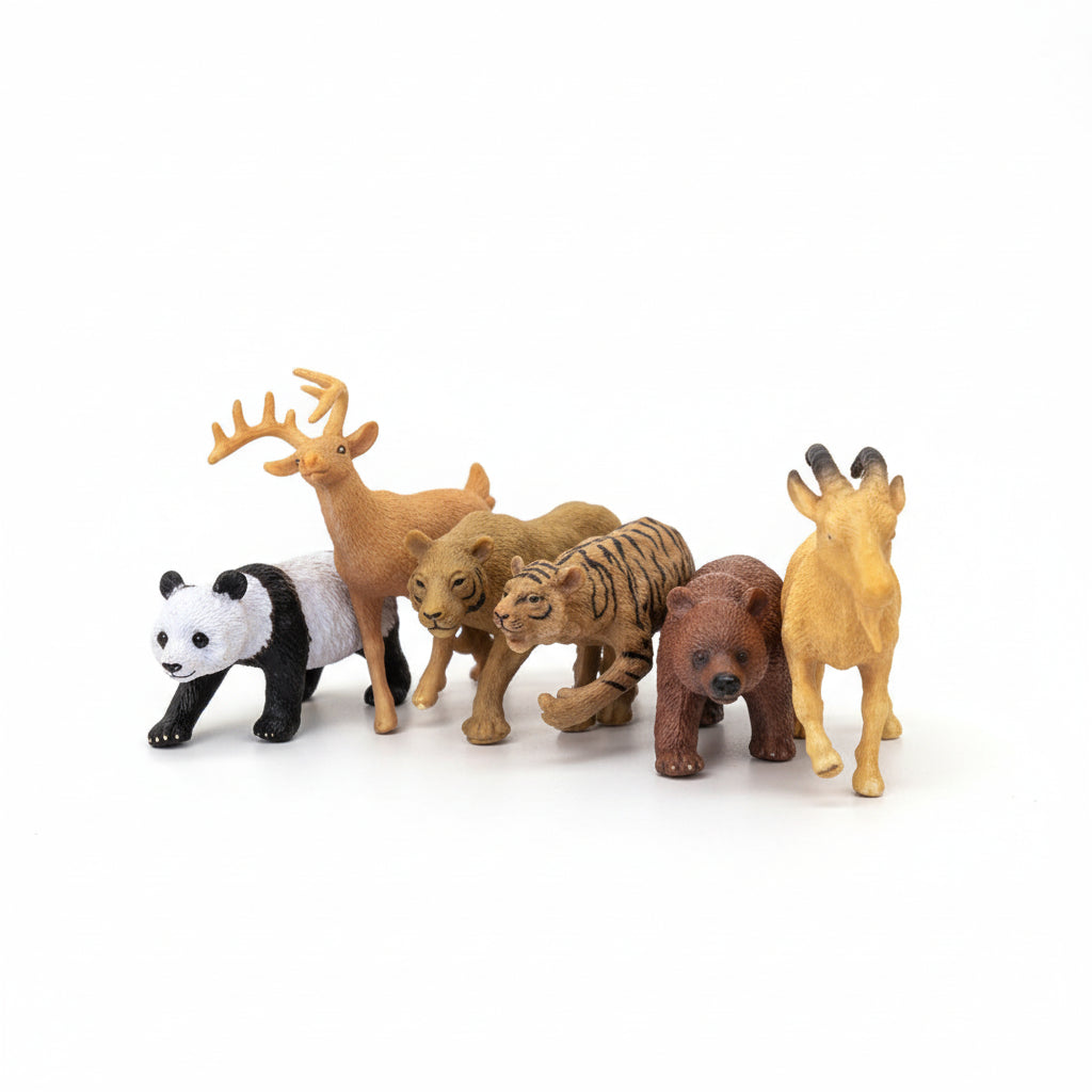 გარეული ცხოველების ნაკრები