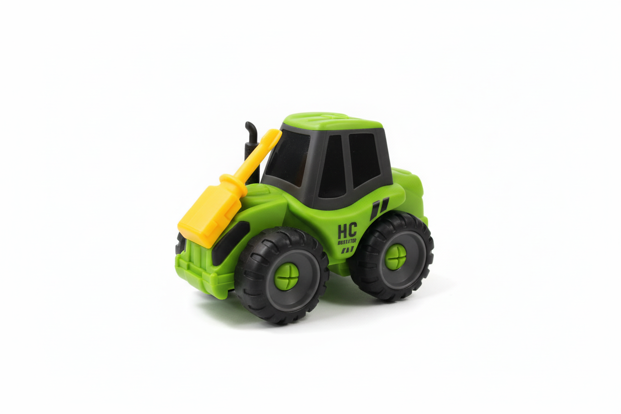 პლასტიკური სათამაშო ტრაქტორი