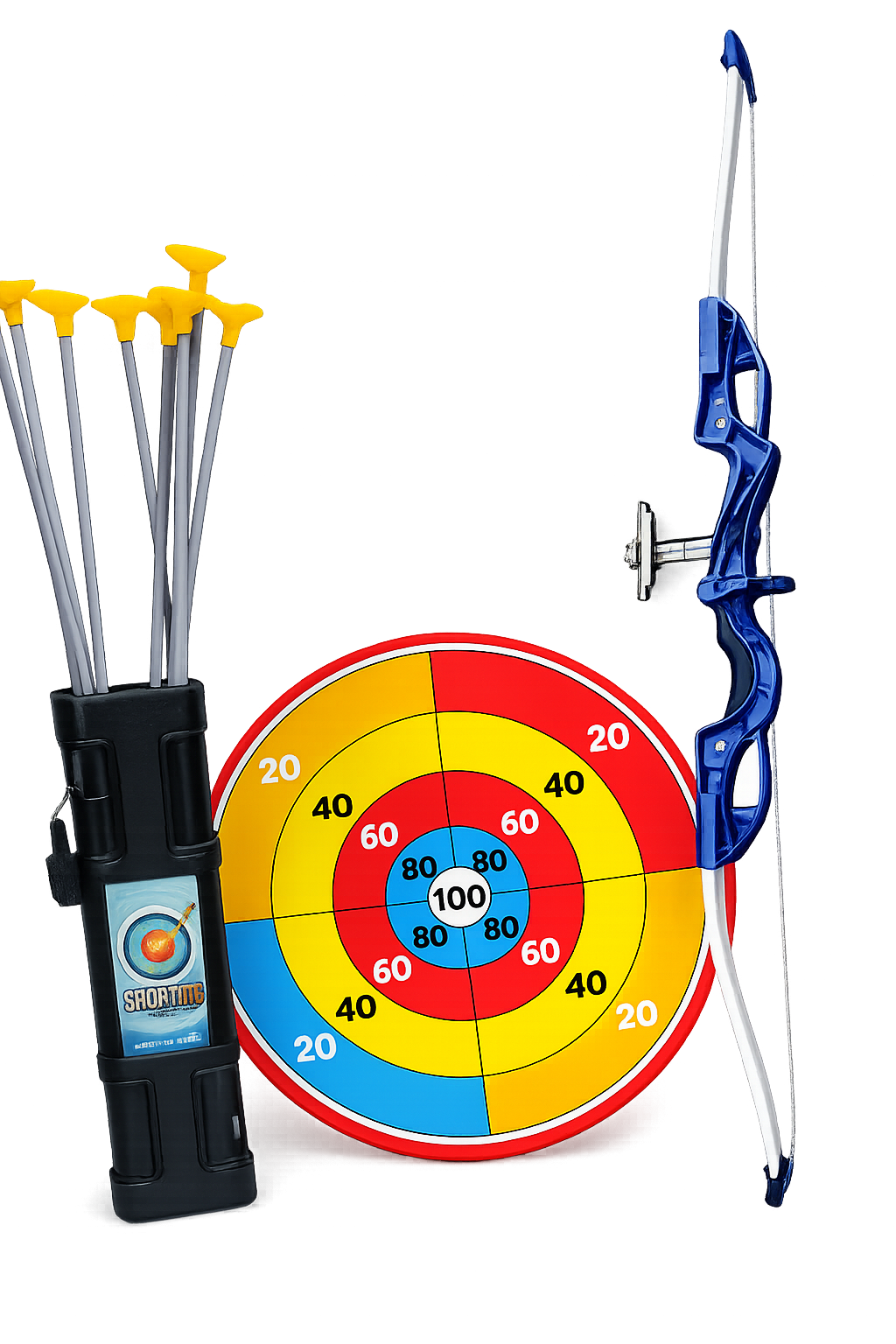 სათამაშო მშვილდისარი ნაკრებით