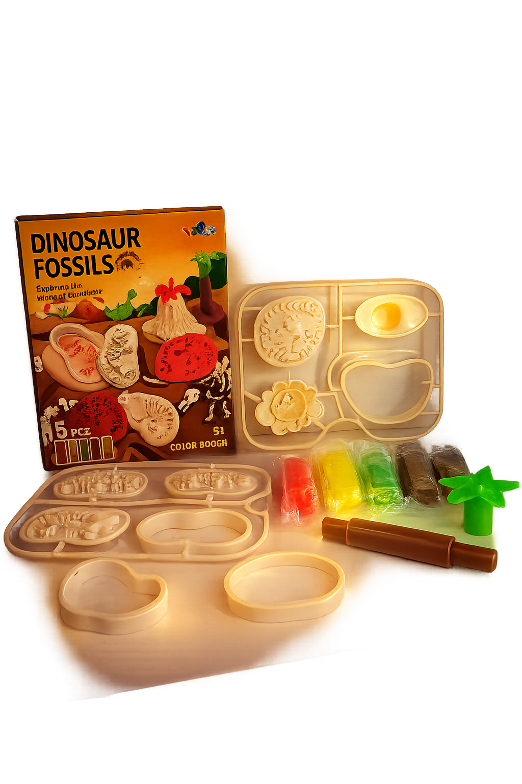 Colorful clay toy