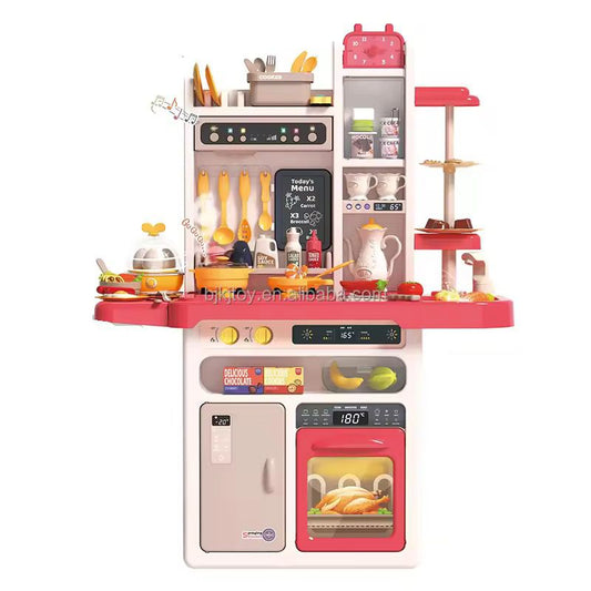 Plastic toy kitchen
