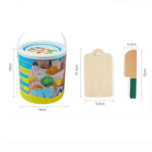 პლასტმასის სათამაშო ხილი და ბოსტნეული