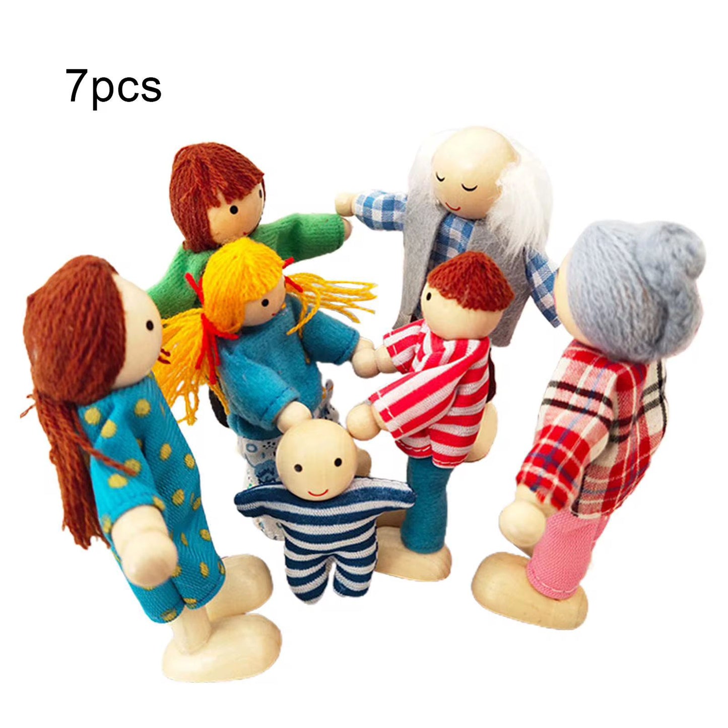 Wooden dolls