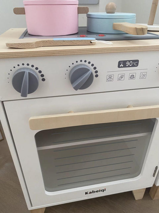 ხის სათამაშო გაზქურა