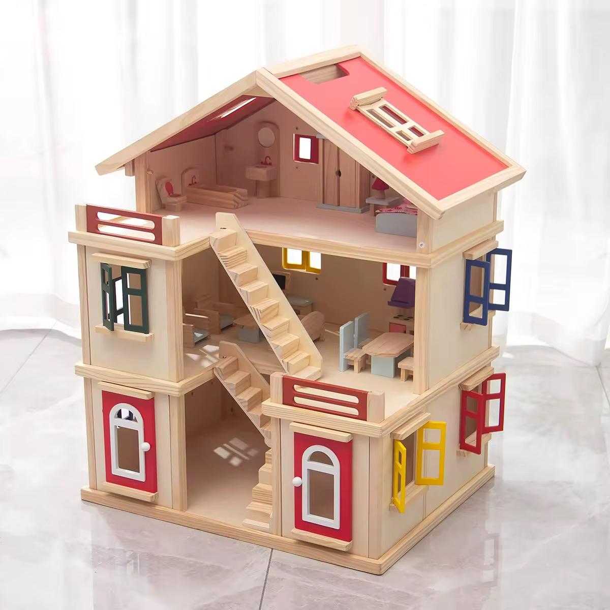 Wooden villa
