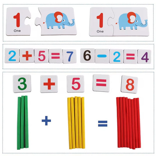 Educational number set for children