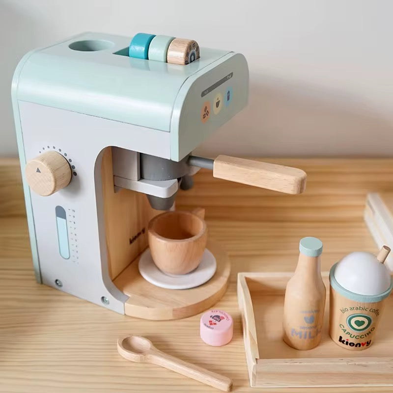 ხის ყავის აპარატი