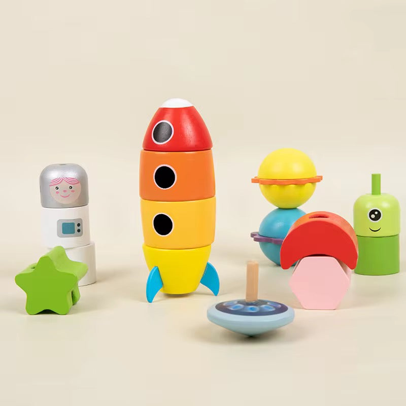 ხის საგანმანათლებლო სათამაშო