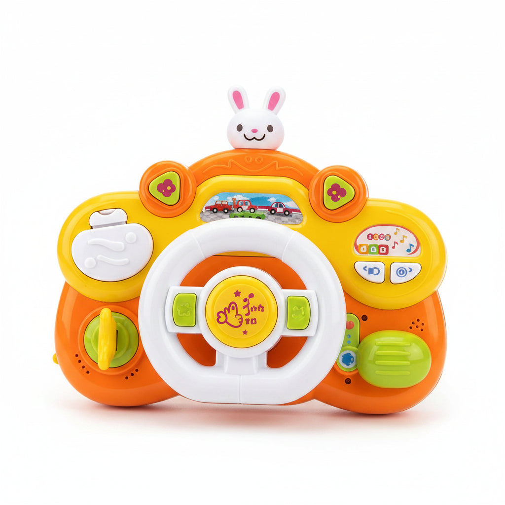 Musical steering wheel