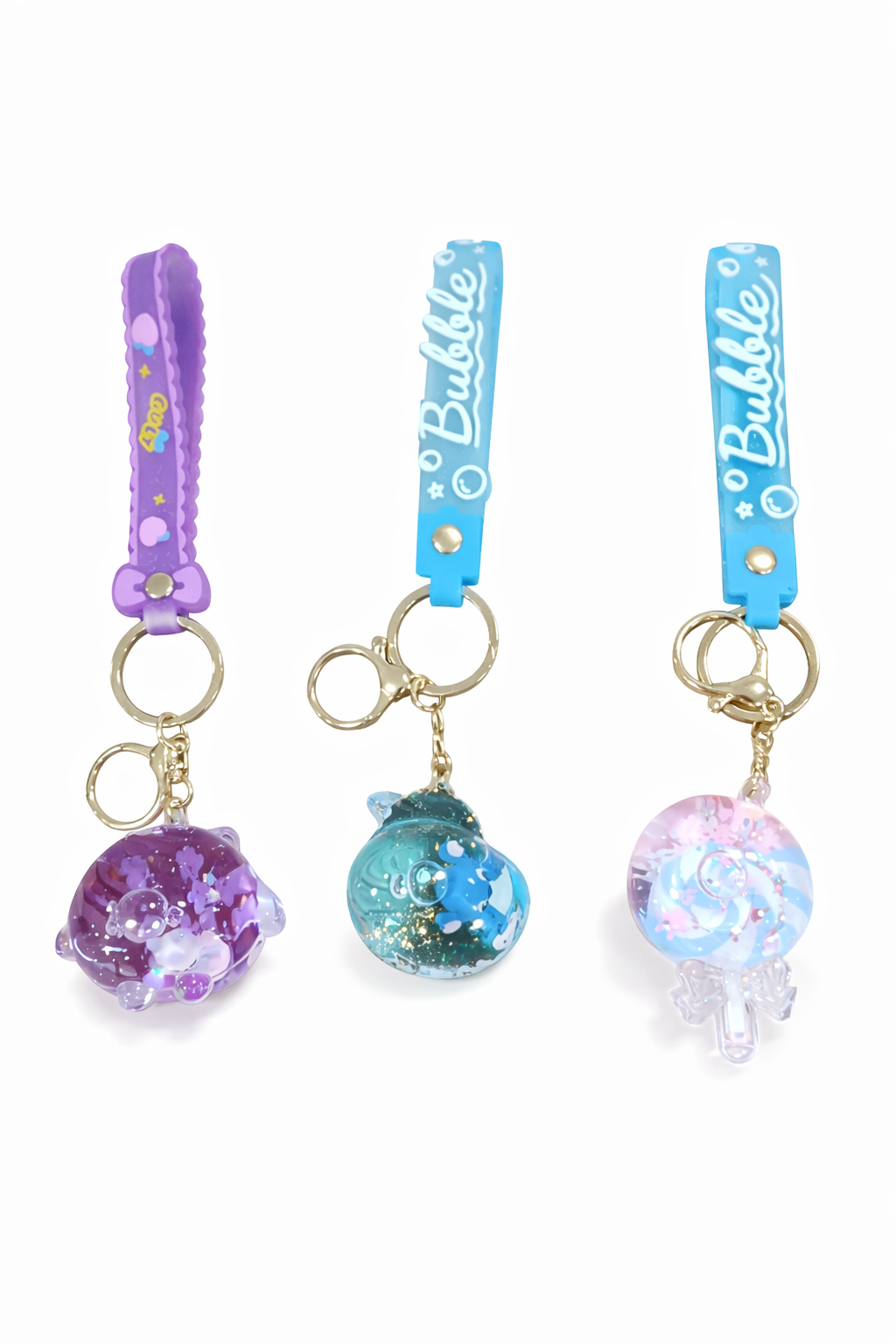 კაუჩუკის გასაღების საკიდი