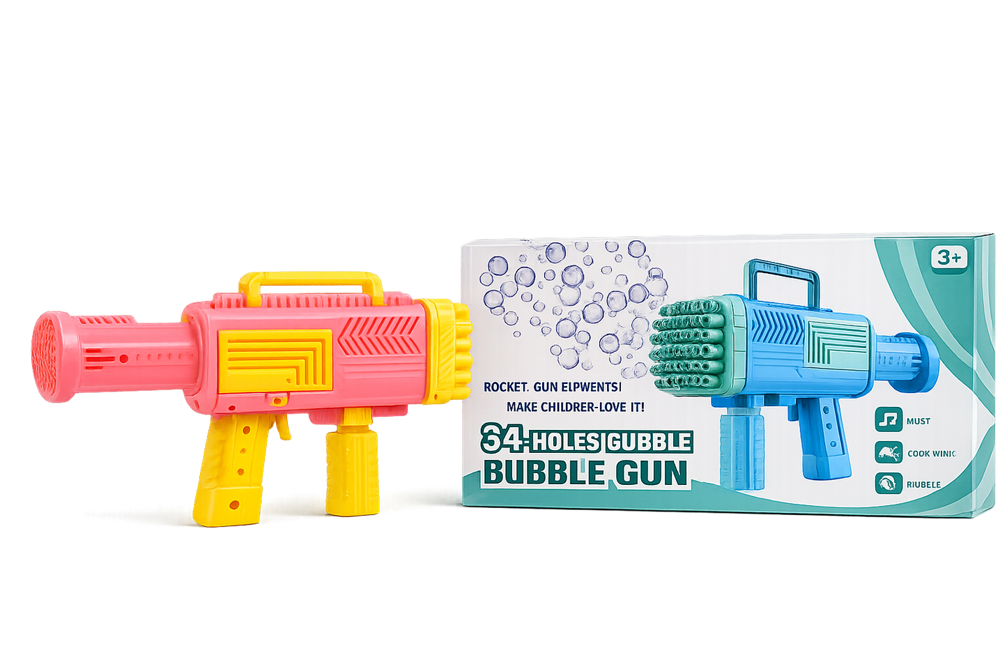 საპნის ბუშტების თოფი