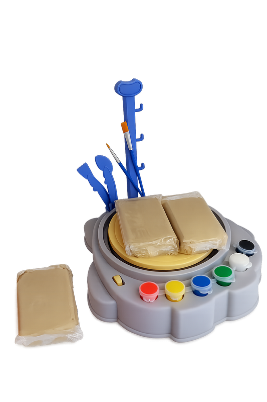 თიხის საძერწი ნაკრები