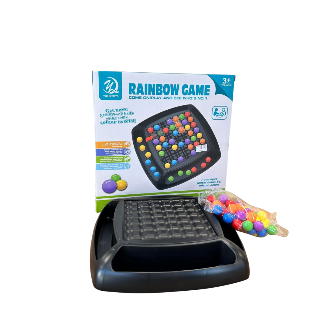 Plastic rainbow ball toy