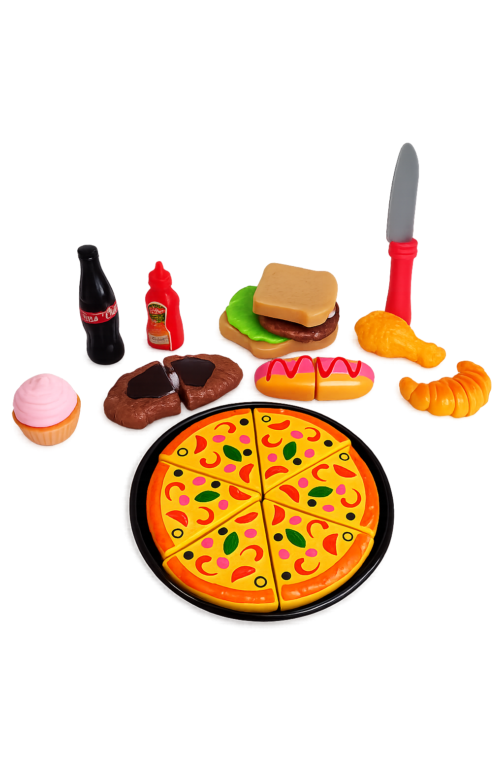 Play pizza with set