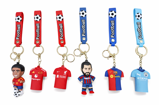 კაუჩუკის გასაღების საკიდი