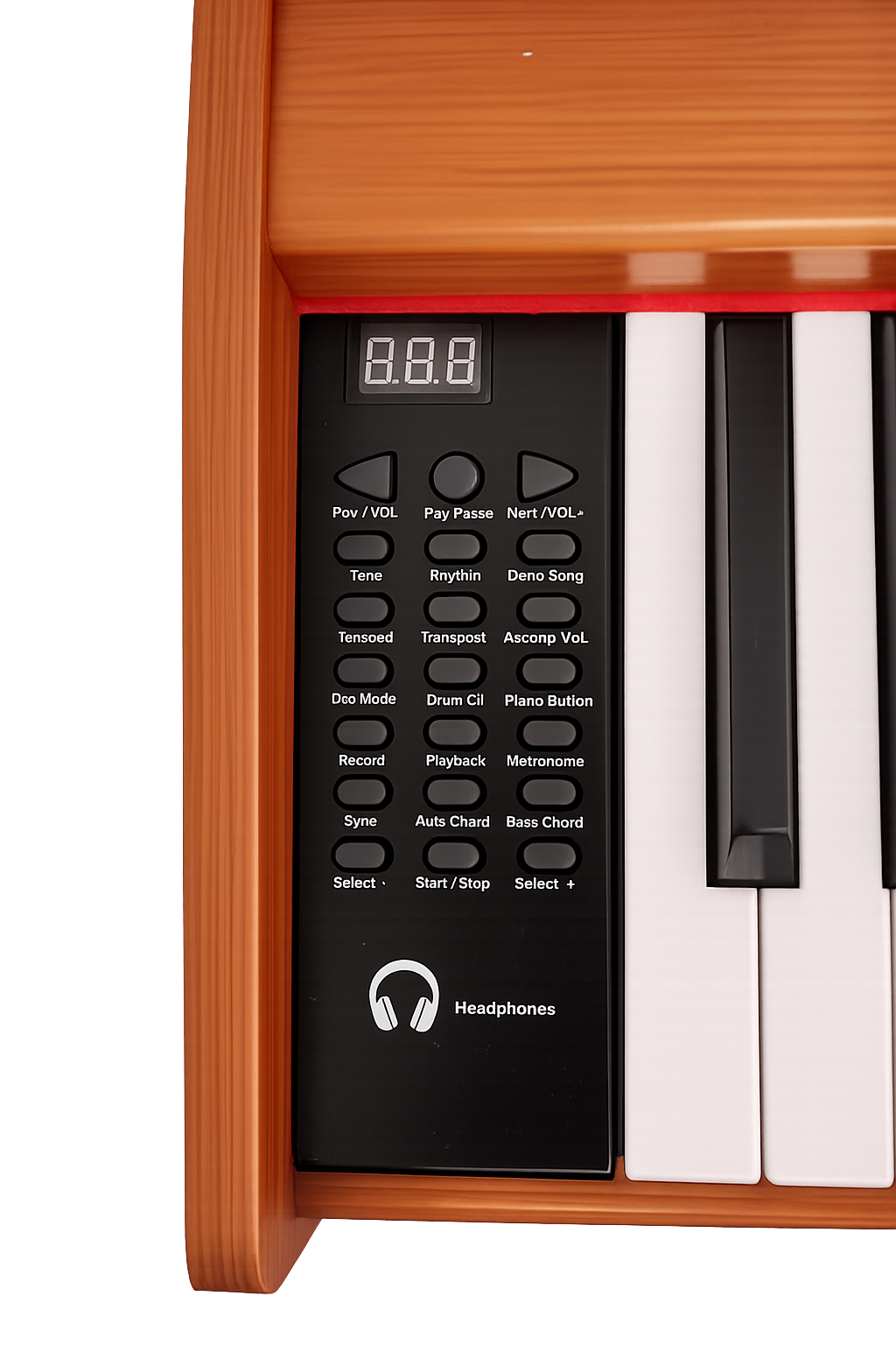 დასაკრავი კლავიშები - 900 ხმის ეფექტით