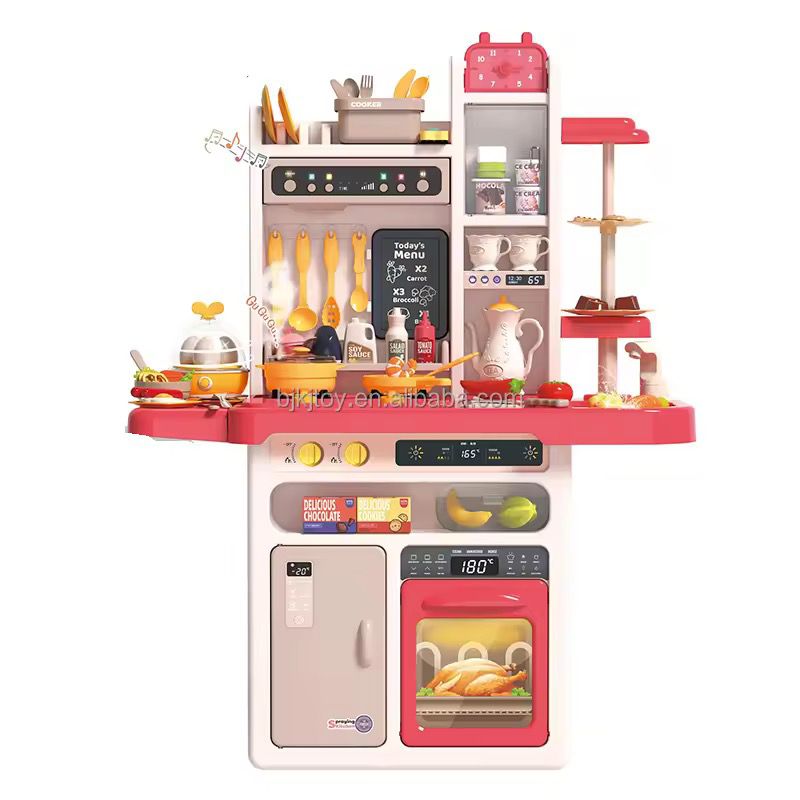 Plastic toy kitchen