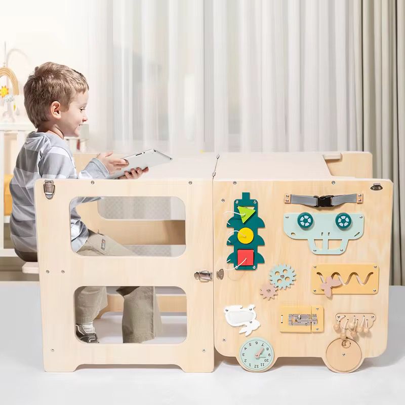 ხის განმავითარებელი სკამი