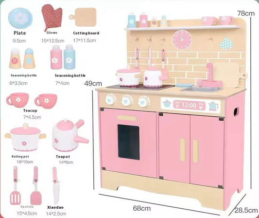 ხის სამზარეულო