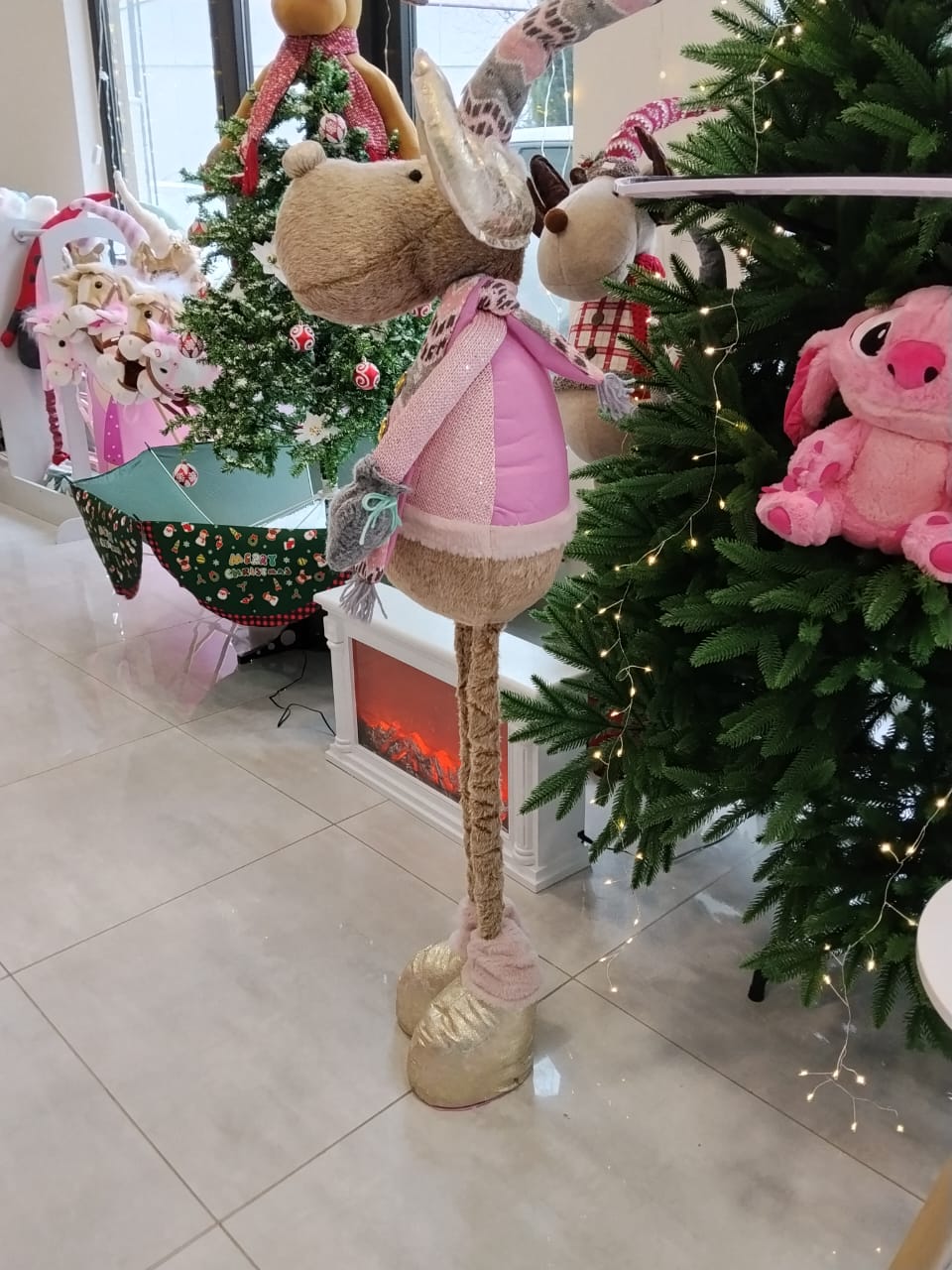 საახალწლო დეკორაცია - ირემი