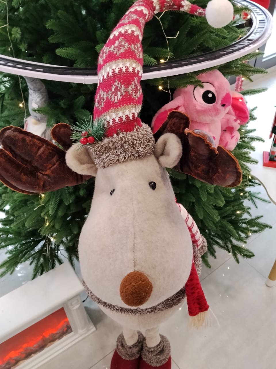 საახალწლო დეკორაცია - ირემი