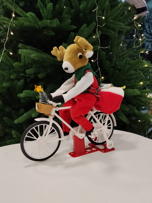 საახალწლო დეკორაციული ირემი