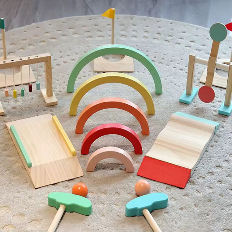 მინი ხის გოლფი