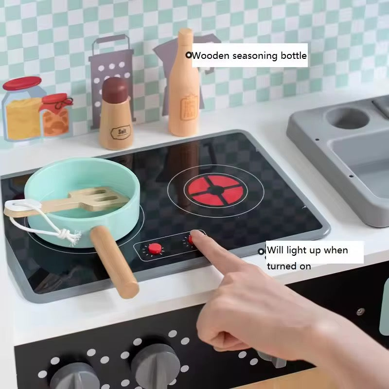 ხის ფუნქციური სამზარეულო