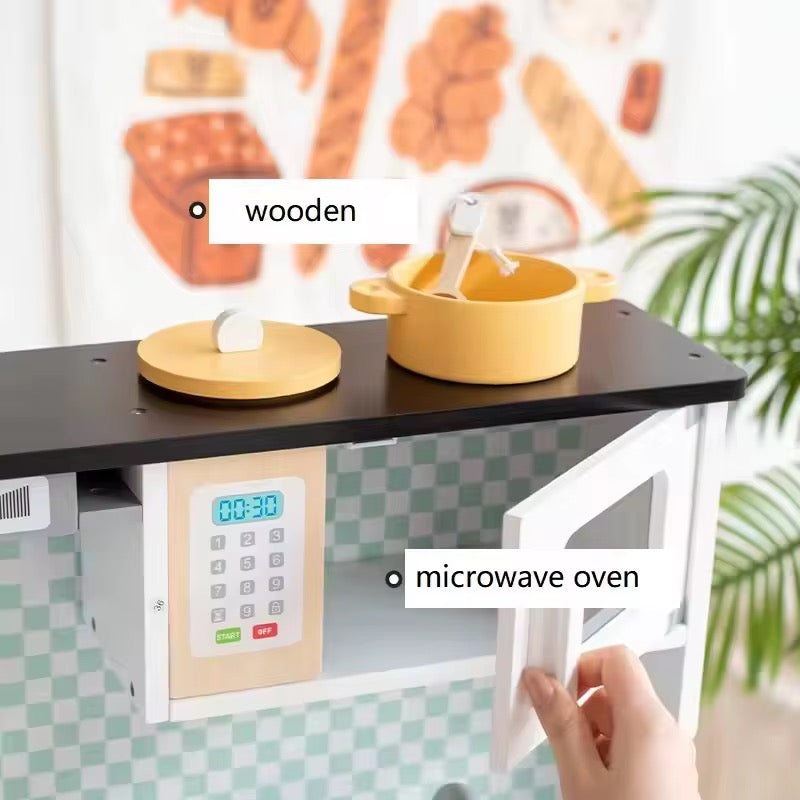 ხის ფუნქციური სამზარეულო