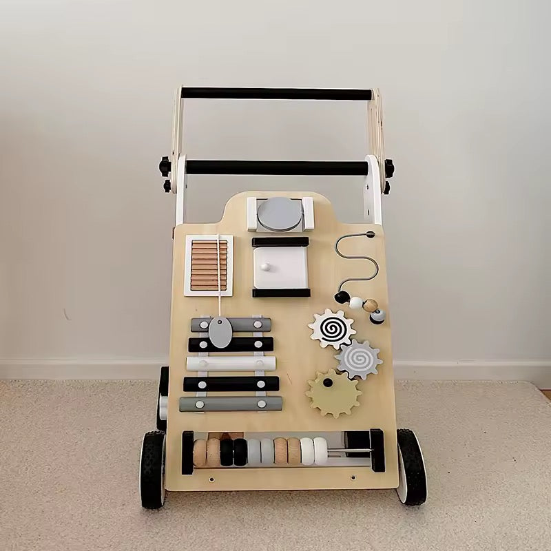 ხის სასიარულო დამხმარე ეტლი