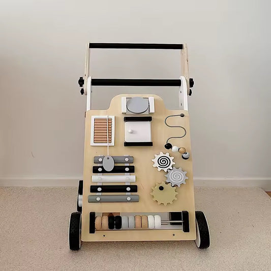 ხის სასიარულო დამხმარე ეტლი