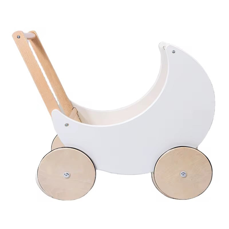 Wooden toy carriage