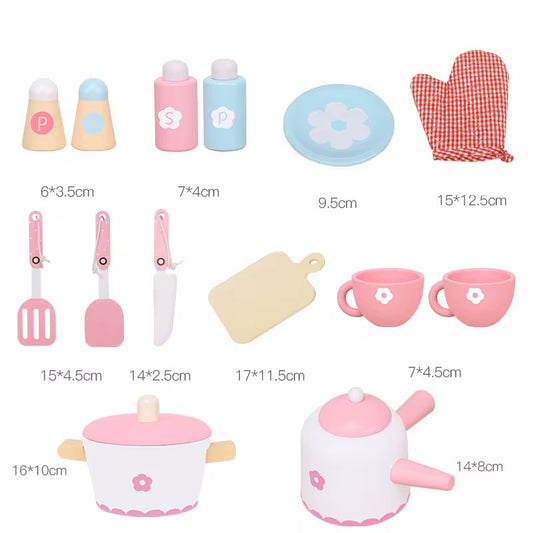 ხის სამზარეულო