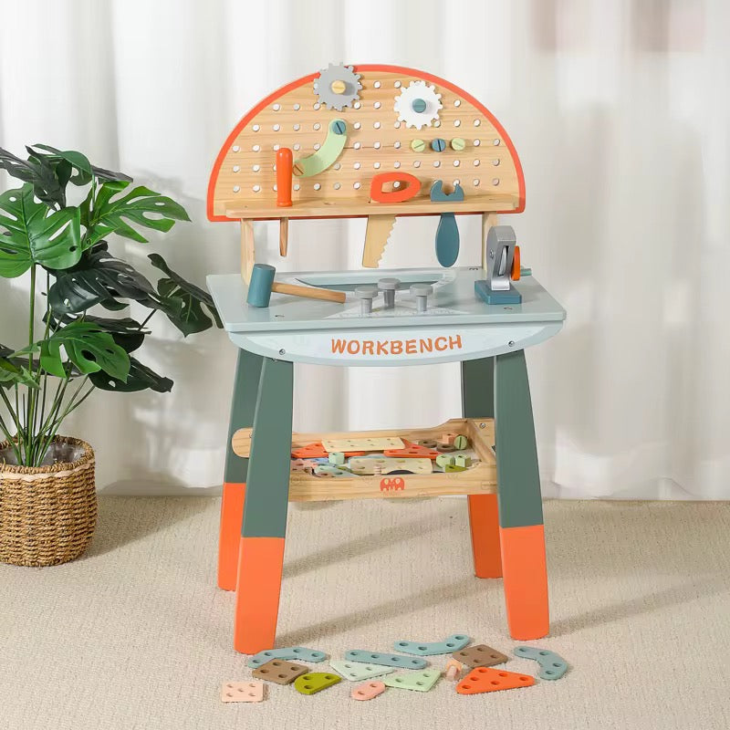 ხელსაწყოების ნაკრების ხის სათამაშო