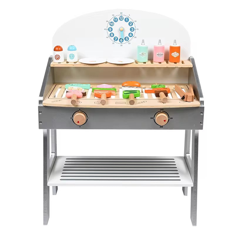 ხის სათამაშო გრილი