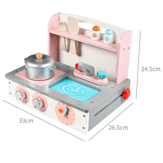 Wooden kitchen toy