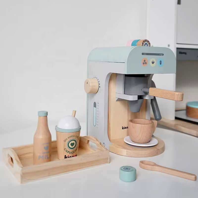 ხის ყავის აპარატი