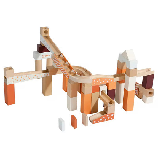 Wooden building block toy