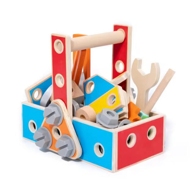 Wooden tool toy