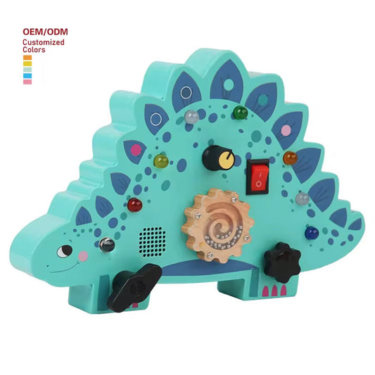 Wooden circular board toy