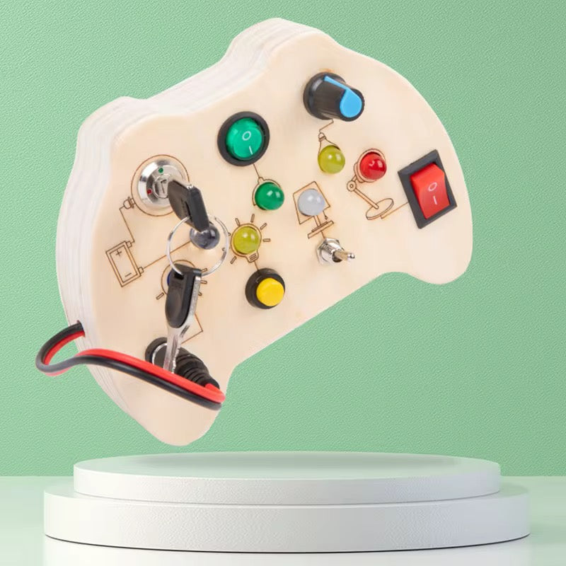 ხის წრიული დაფის სათამაშო