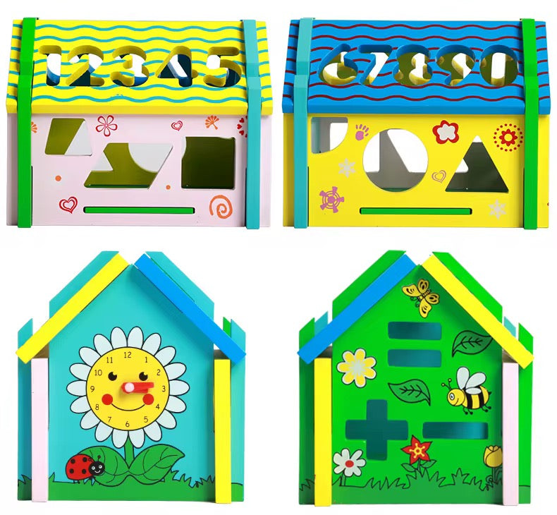 სათამაშო ხის სახლი