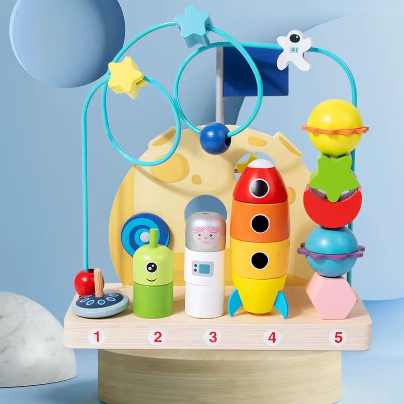 ხის საგანმანათლებლო სათამაშო