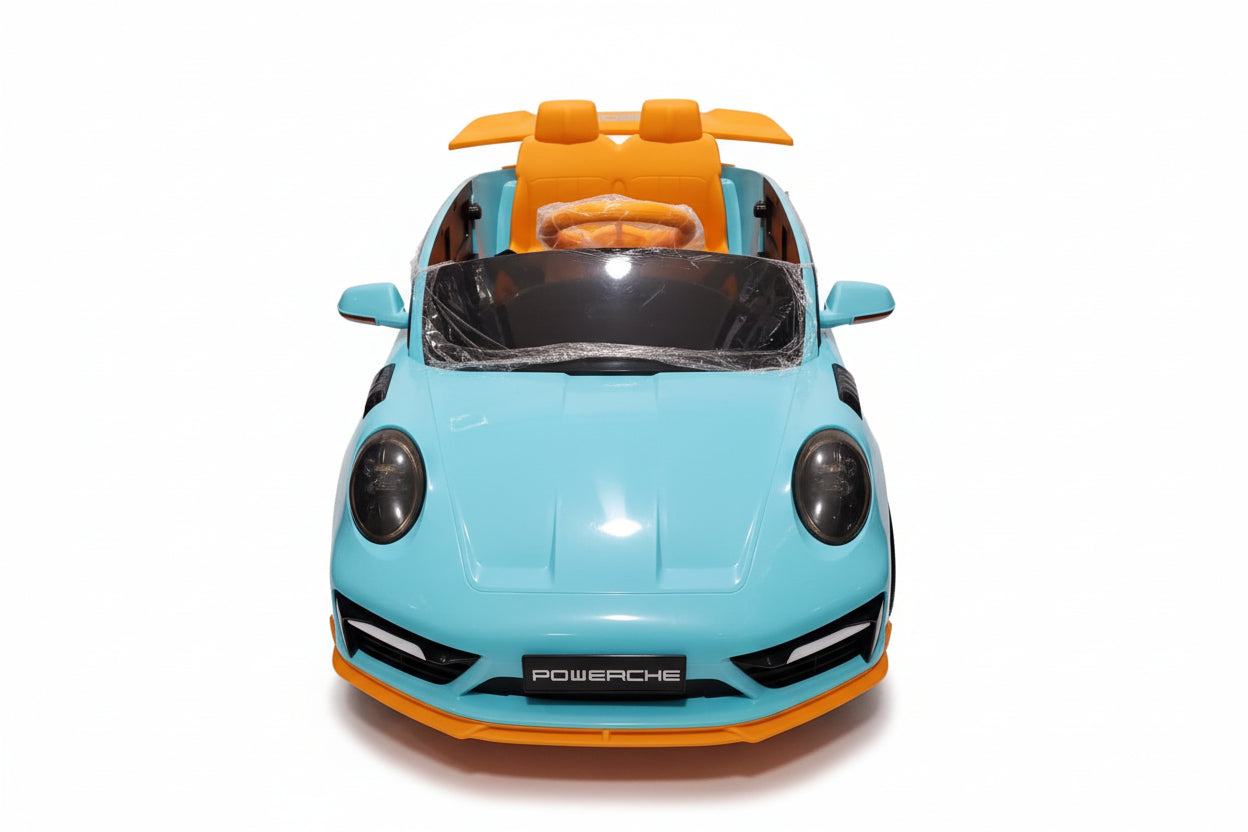 Electronic children's car