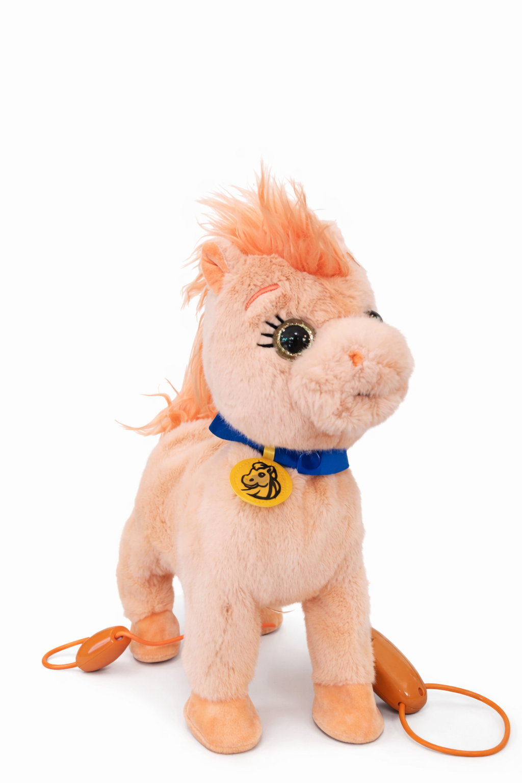 მოსიარულე და მოლაპარაკე რბილი სათამაშო - ცხენი (30 სმ)