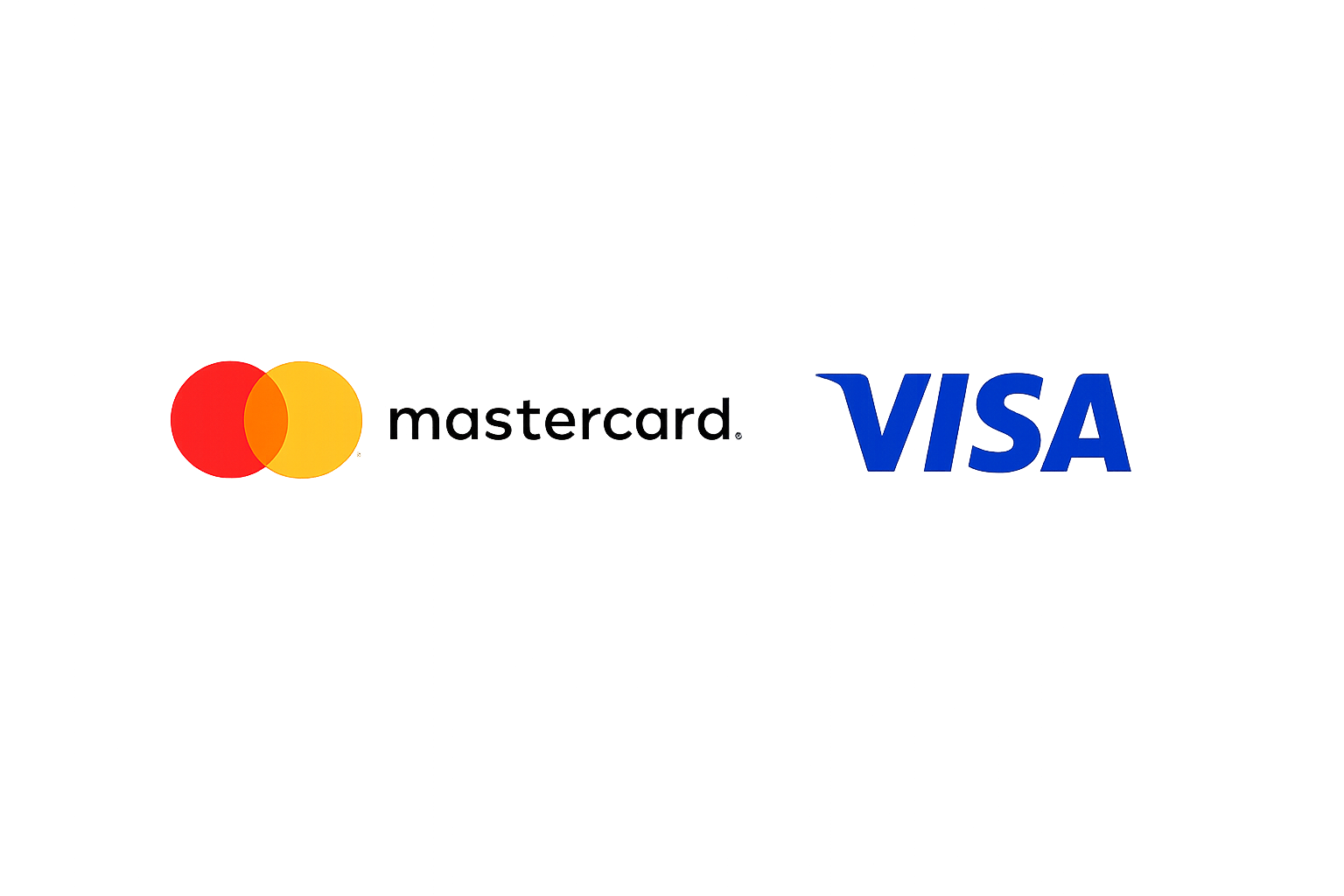 Mastercard and Visa