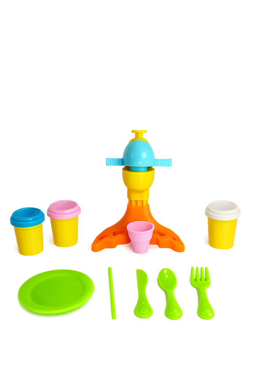 თიხის ნაყინის სათამაშო აპარატი