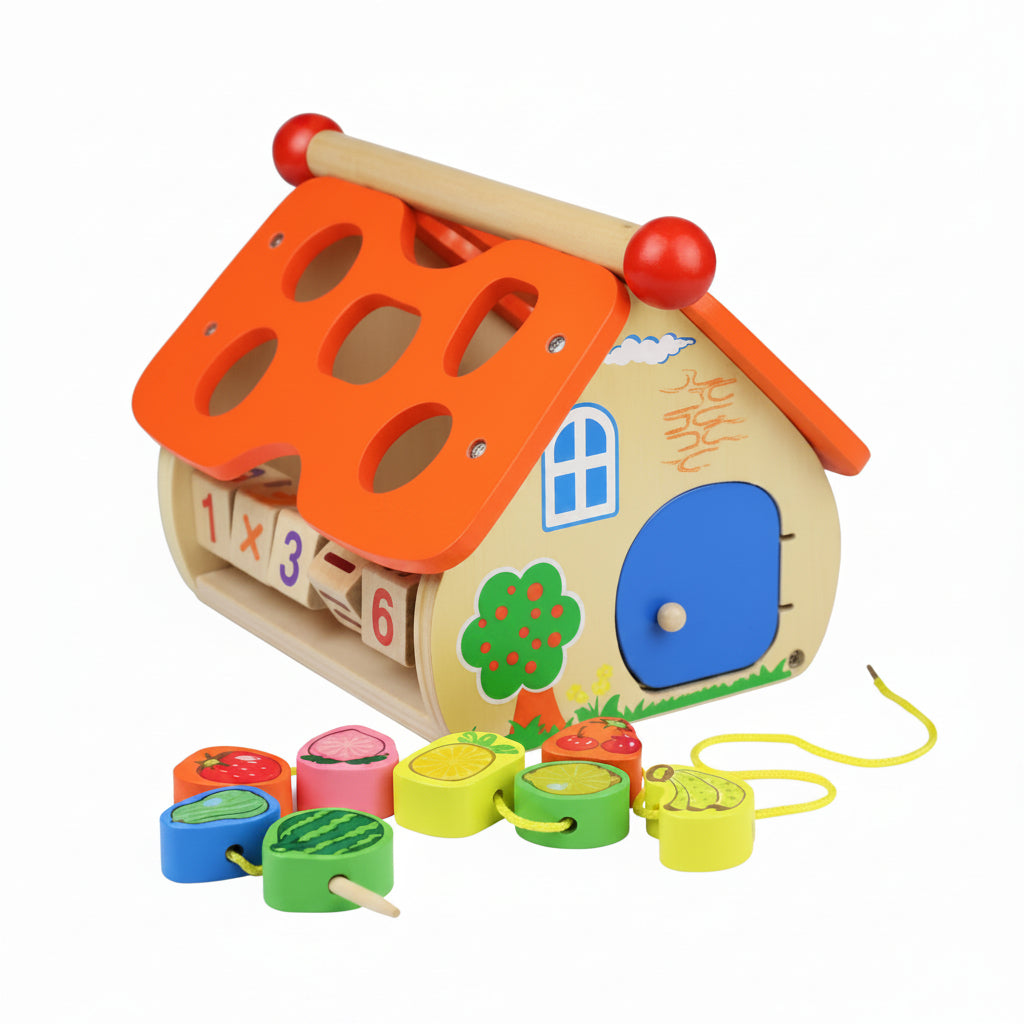 Wooden playhouse