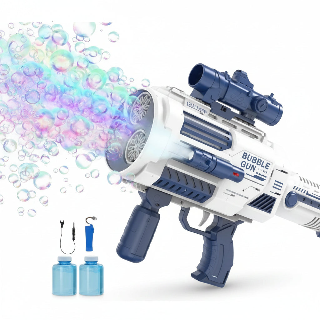 Soap bubble gun